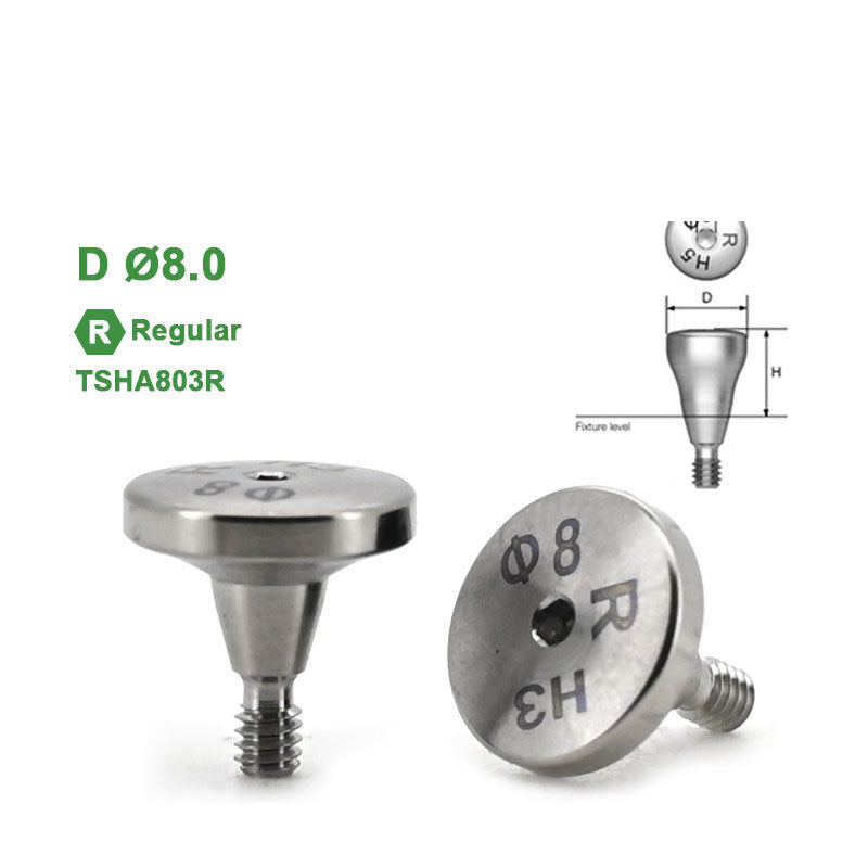 Healing Abutment Compatible with Osstem TS Implant