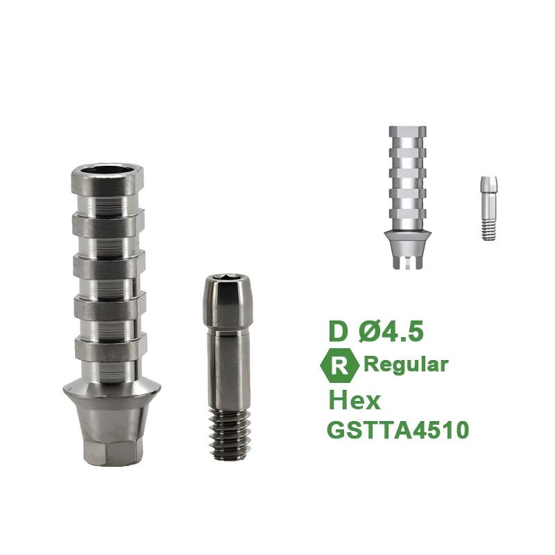 Temporary Abutment Compatible with Osstem TS Implant