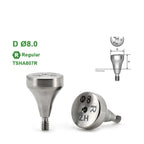 Healing Abutment Compatible with Osstem TS Implant
