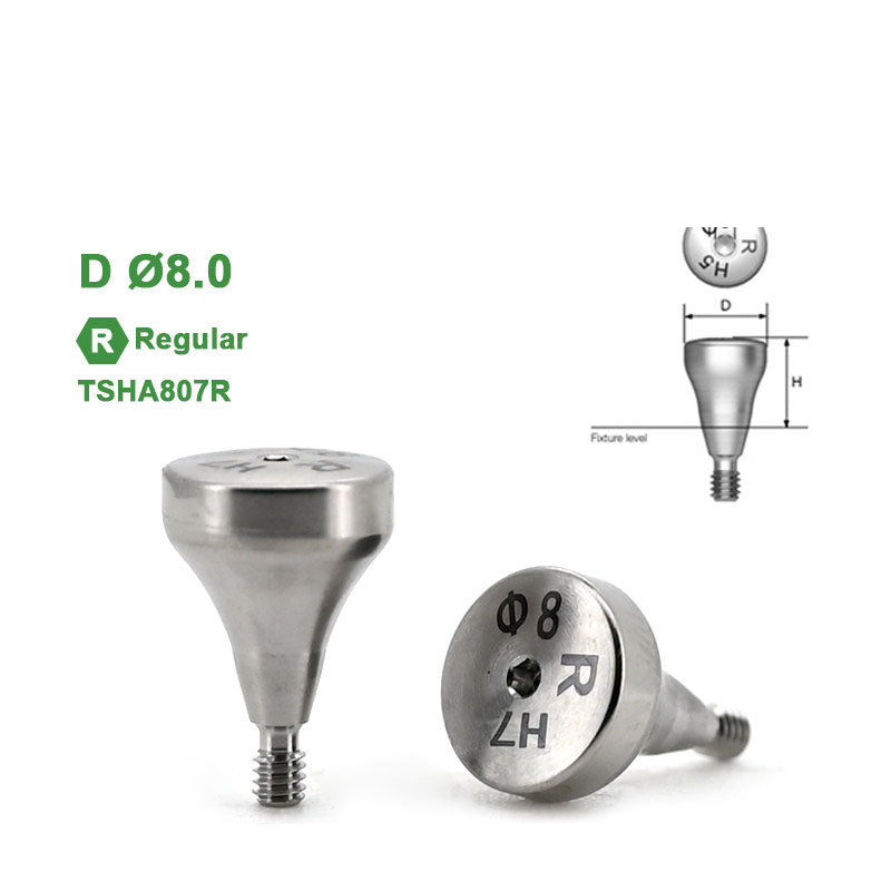 Healing Abutment Compatible with Osstem TS Implant