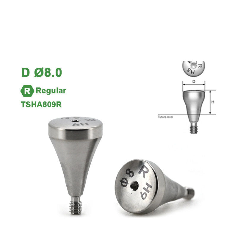 Healing Abutment Compatible with Osstem TS Implant