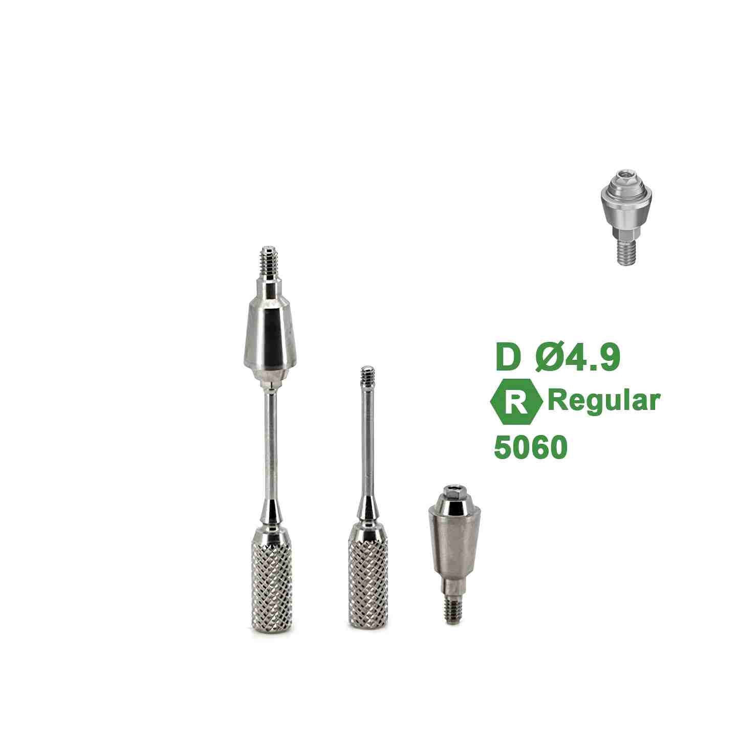 Multi Unit Straight Abutment Compatible with ADIN OS System
