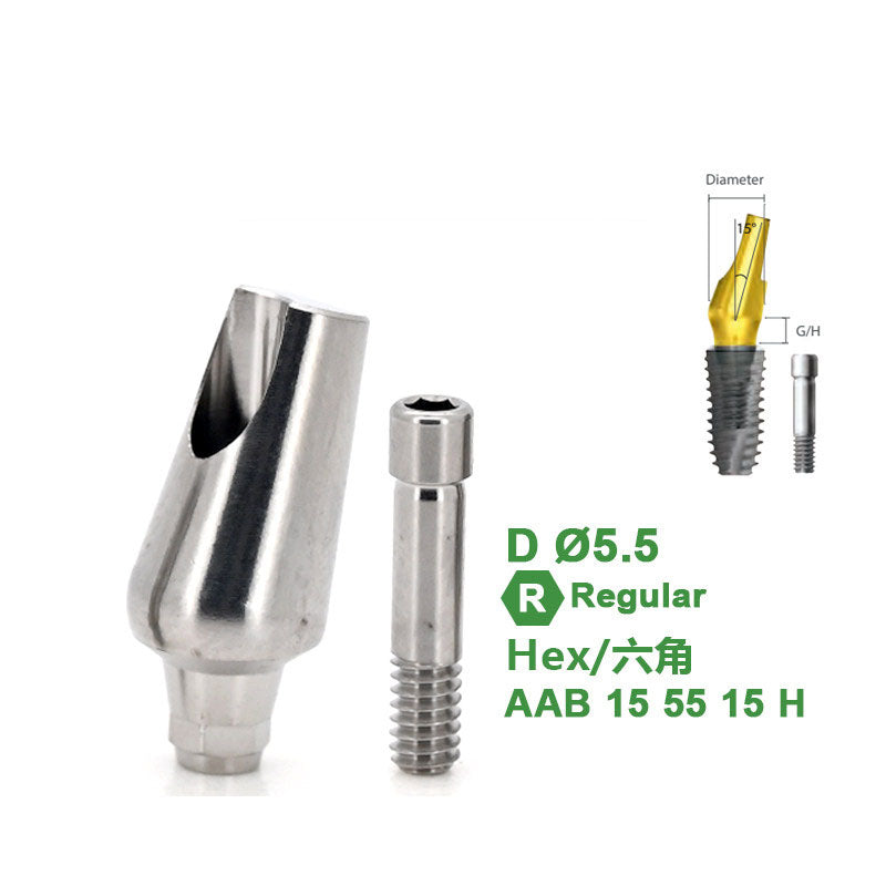 Angled Abutment Compatible with Dentium Implants