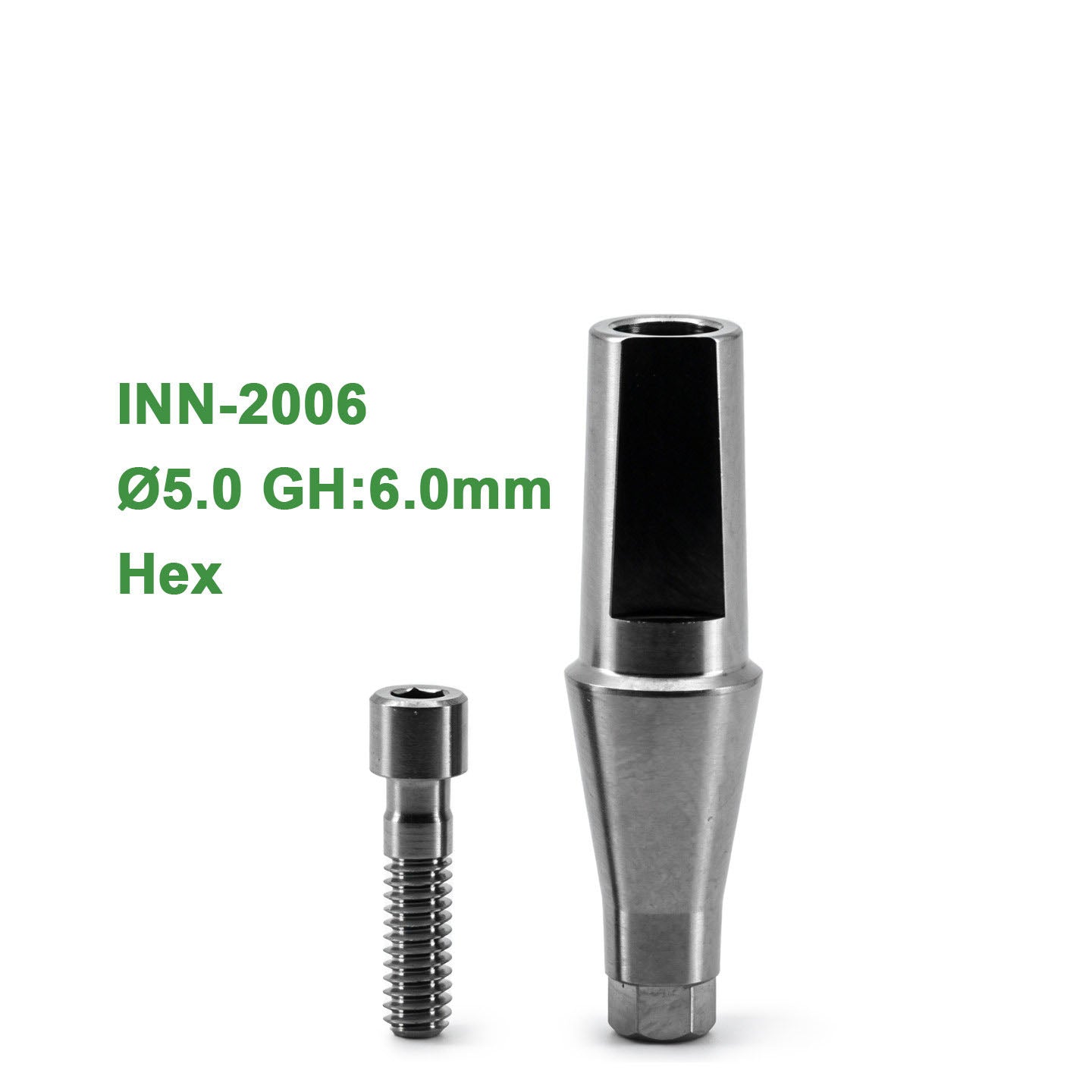 Straight Abutment Compatible with BB® Implants