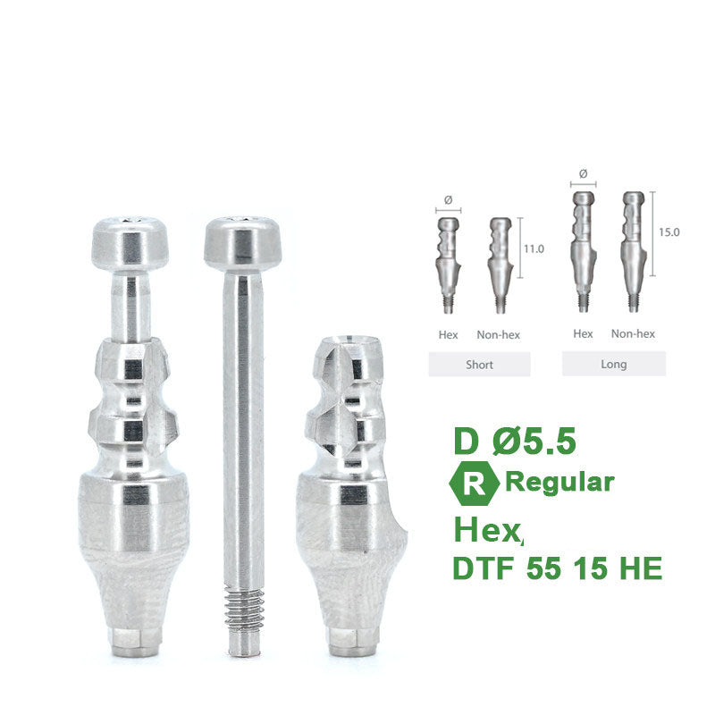Closed Impression Coping Compatible with Dentium Implants