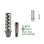 Temporary Abutment Compatible with Osstem TS Implant