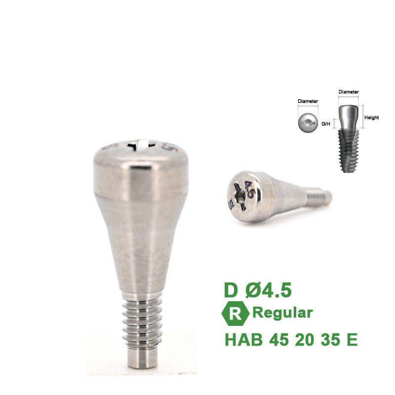 Healing Abutment Compatible with Dentium Implants