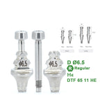 Closed Impression Coping Compatible with Dentium Implants