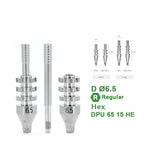 Open Transfer Coping Compatible with Dentium Implants