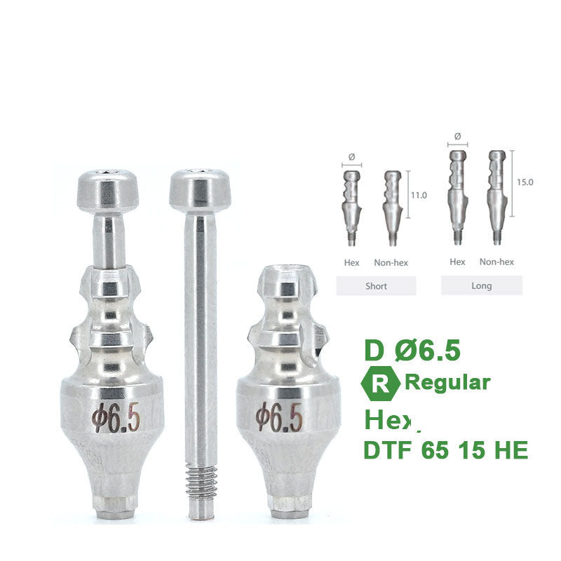 Closed Impression Coping Compatible with Dentium Implants