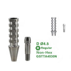 Temporary Abutment Compatible with Osstem TS Implant