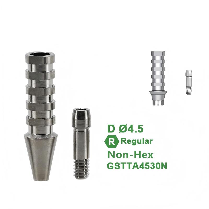 Temporary Abutment Compatible with Osstem TS Implant